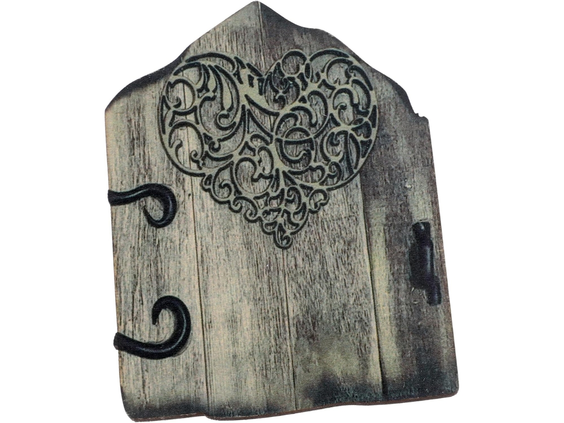 Decoração de Porta para Jardins Fadas, Jardim Casas Bonecas e Mundos Contos, Durável. CHABERLU