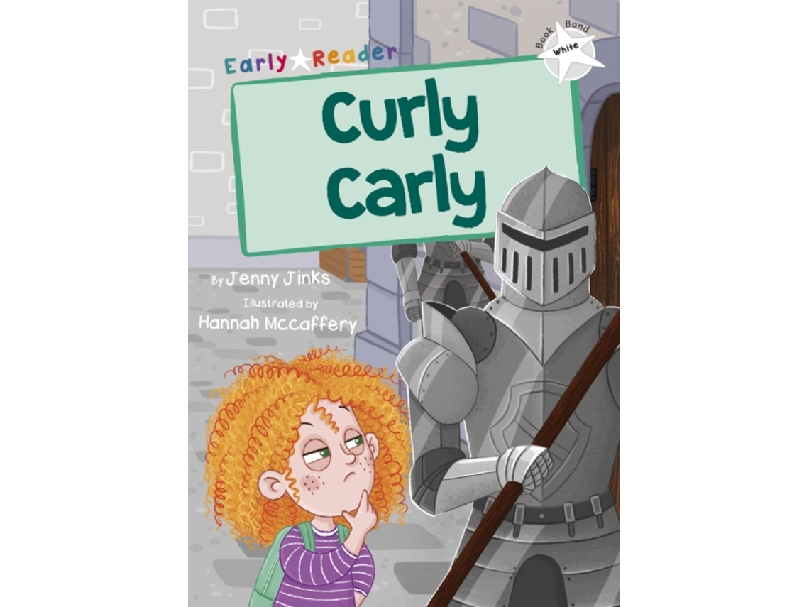Livro Curly Carly de Jinks e Jenny (Inglês)