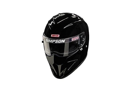 Capacete SIMPSON Diamondback Preto Tamanho 7 3/8