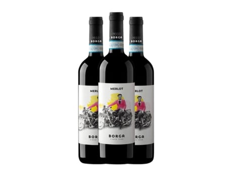 Vinho branco BORGA Merlot Delle Venezie (0.75 L - 3 Unidades)