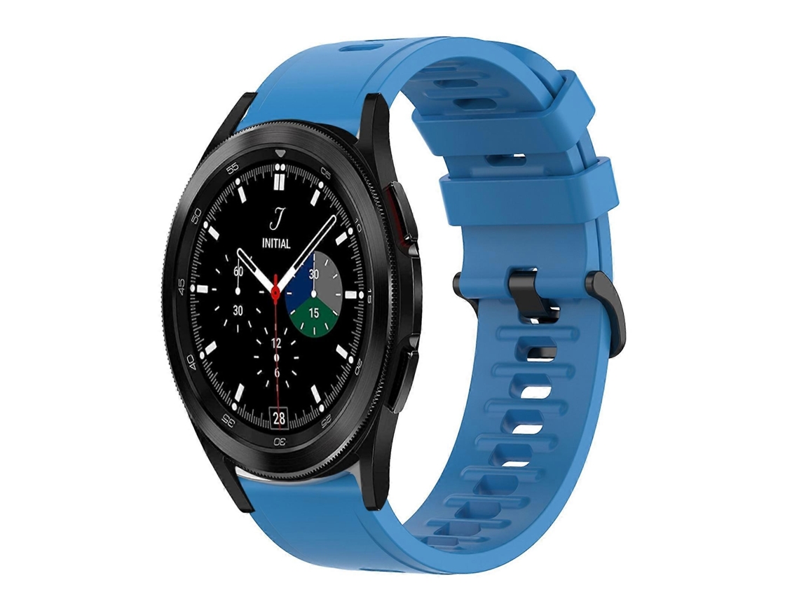 Pulseira De Silicone Macio De Cor Sólida Para Samsung Galaxy Watch 4 40mm 20mm