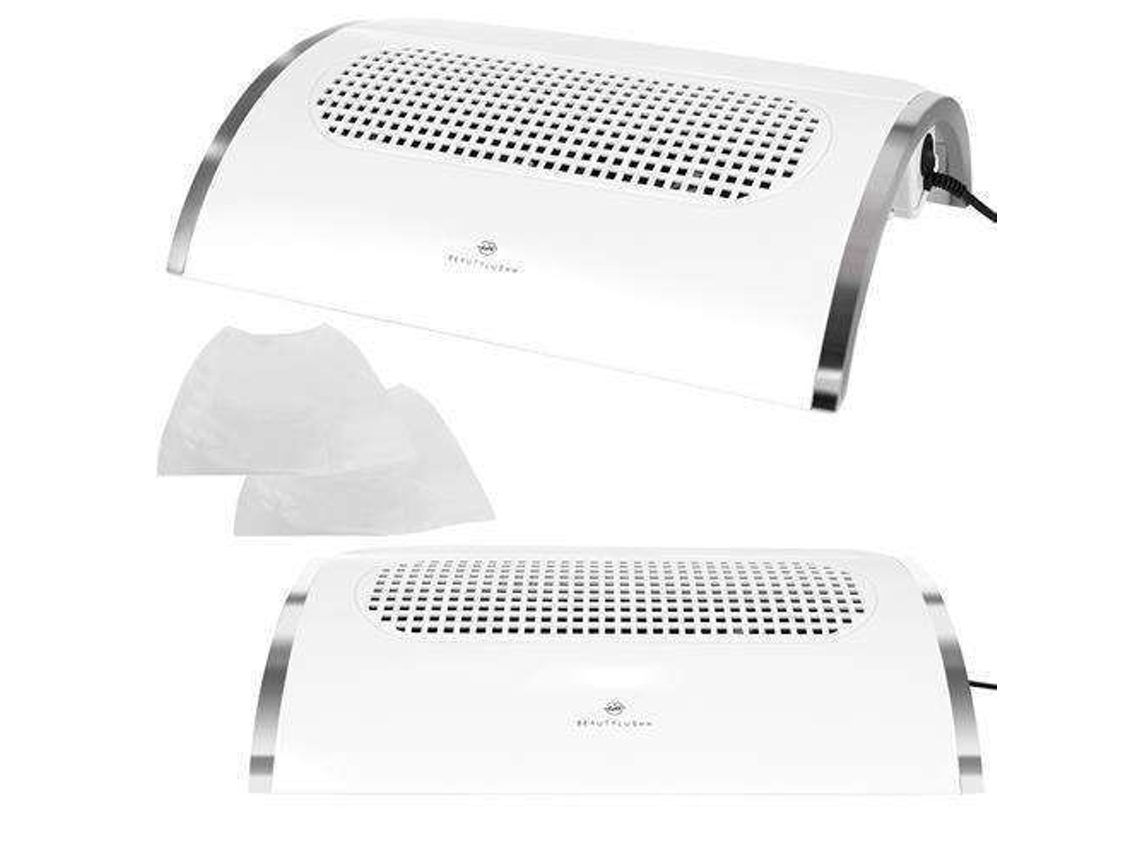 Coletor De Pó Para Manicure Branco Brilvibera