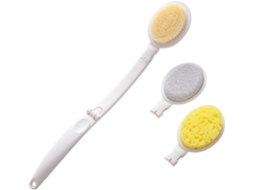 Escova De Banho Para As Costas, Esponja De Banho, Escova Esfoliante, Creme Para As Costas Com Cabo Longo, Escova De