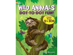 Livro Wild Animals Dot-to-Dot Fun de Arkady Roytman (Inglês)