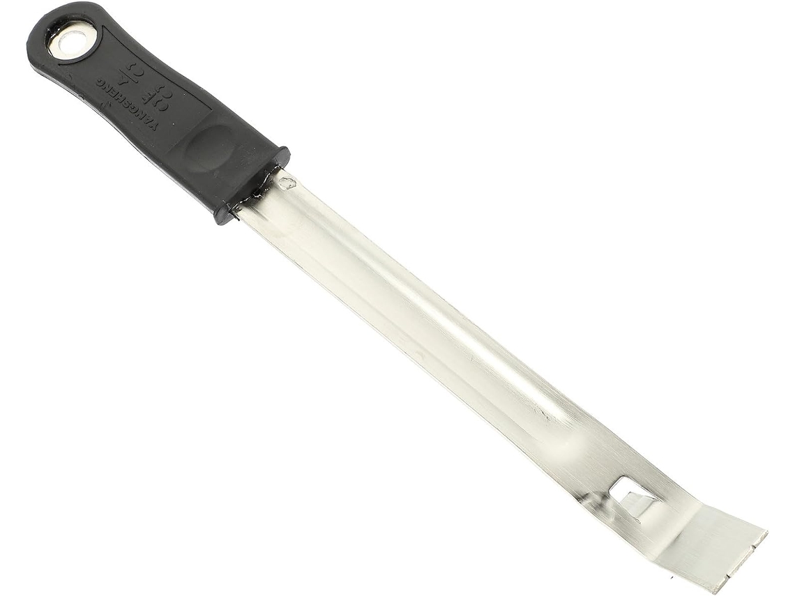 Pinças Para Churrasco Em Aço Inoxidável Preto, Levantador De Pratos Multifuncional Em Plástico E Metal Para Levantar Com