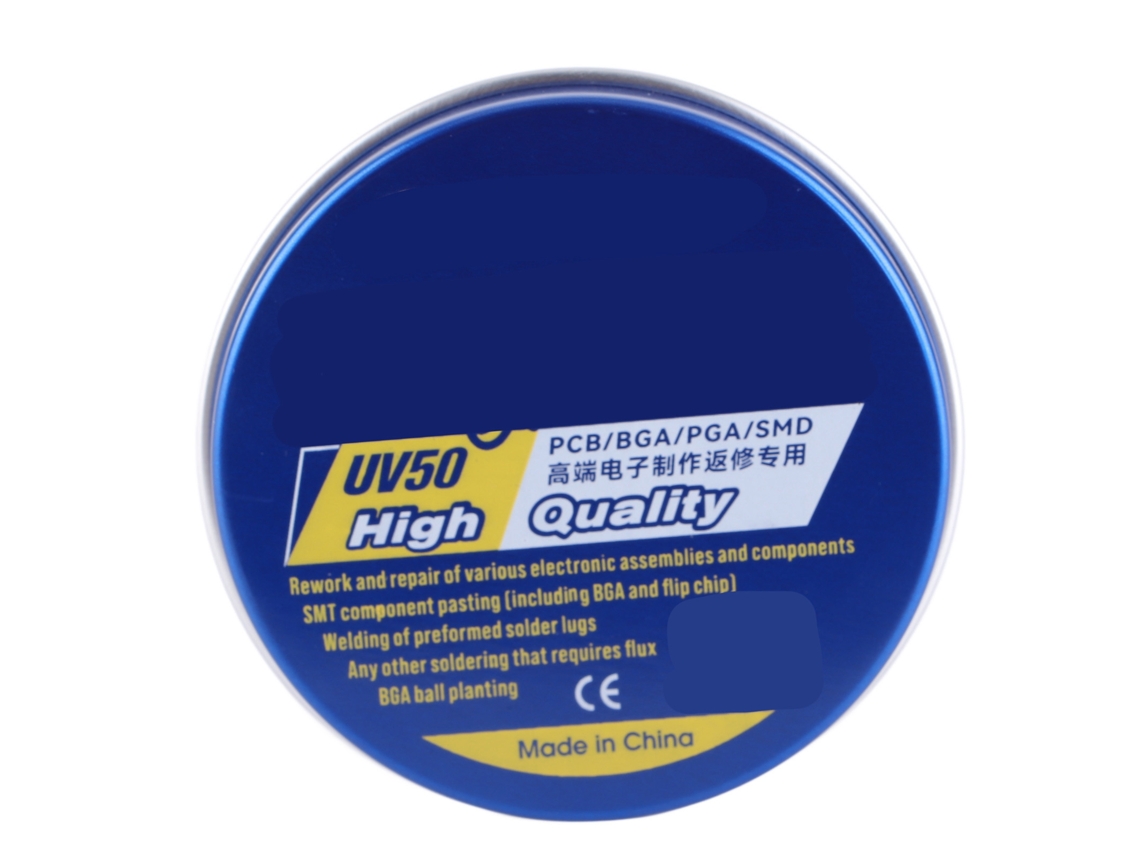 Fluxo Em Pasta Mcn-uv50 Para Soldagem De Ferro Elétrico Para Pcb Bga Pga Smd