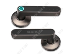 Fechadura inteligente de impressão digital e senha Td® para portas internas, fácil e conveniente de instalar Slowmoose