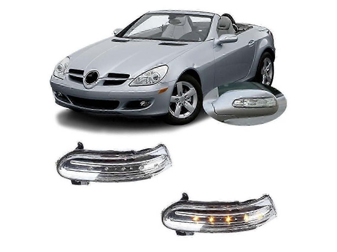 Luzes de Seta Laterais de Led Piscantes para Mercedes Slk R171 W171 CHARM