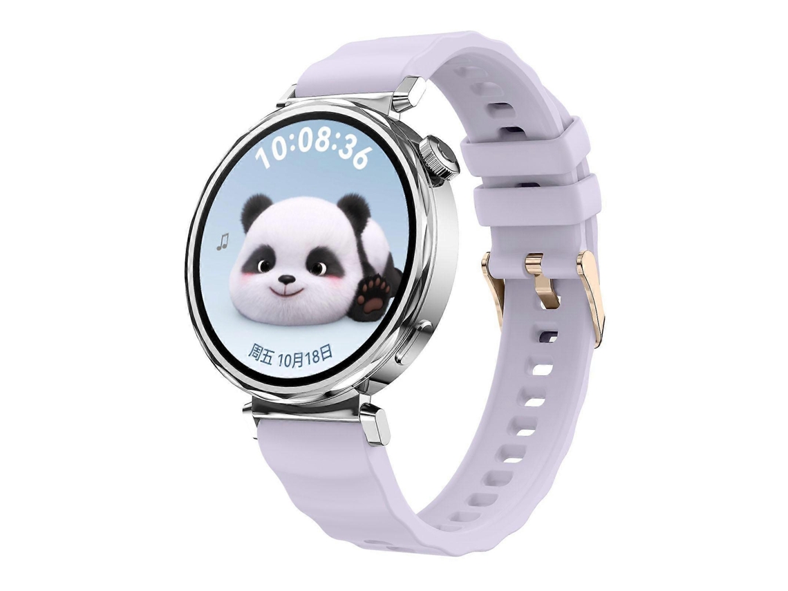 Pulseira De Silicone Com Textura Ondulada E Fivela Dourada Rosê, 18 Mm