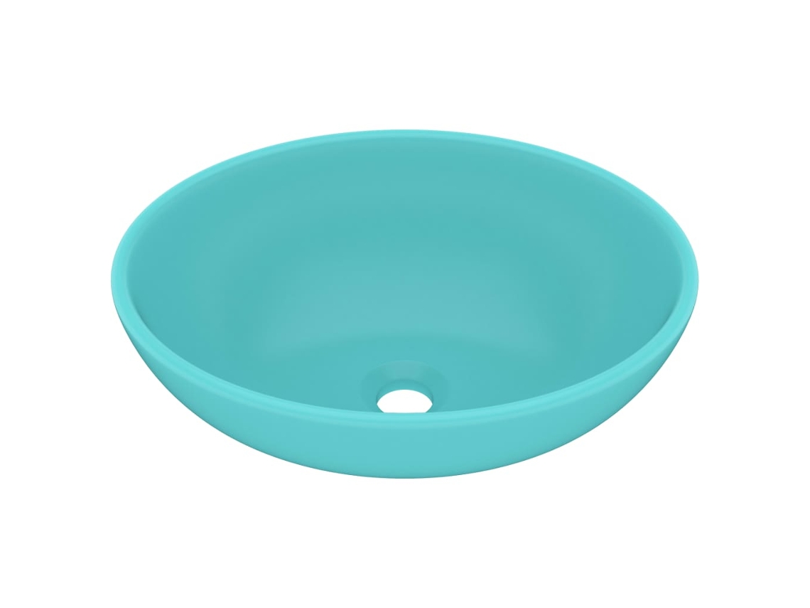 Luxury Basin, Luxury Basins Vidaxl Verde Cerâmica (n/a)