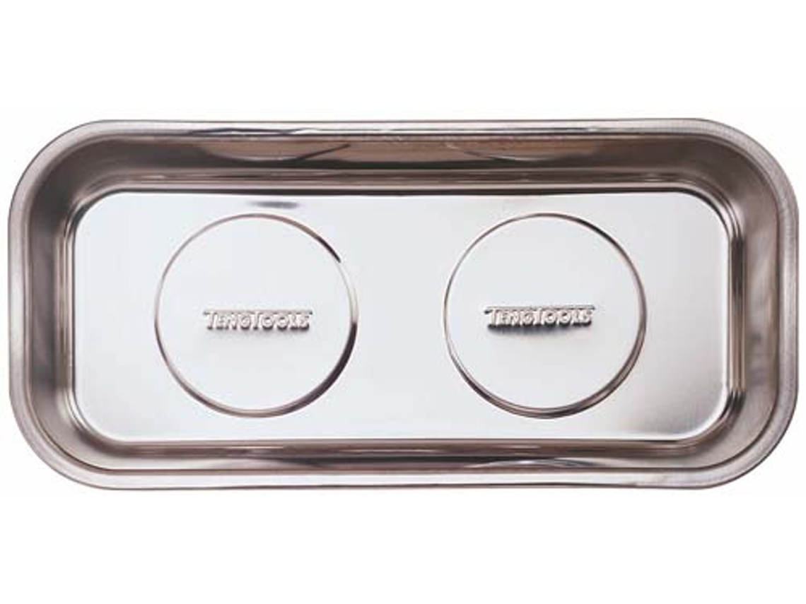 TENGTOOLS 118470103 Bandeja magnética retangular de aço inoxidável 580A