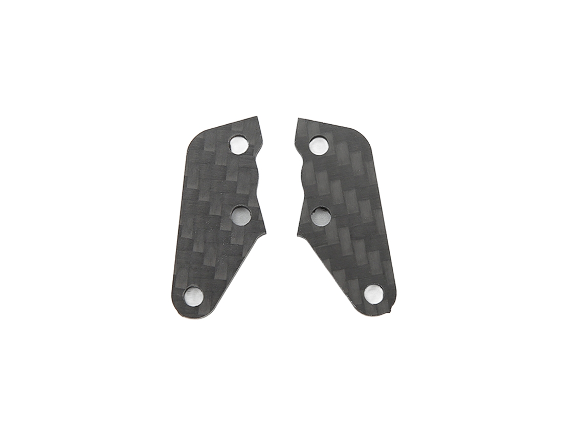 Placa De Direção Em Fibra De Carbono Atualizada Para Carros Rc Arrma 1/7 1/8 Peças De Reposição Preta