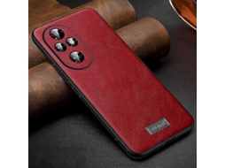 Capa De Celular Sulada À Prova De Choque, Híbrida, Em Tpu E Couro, Feita À Mão, Para Honor 200 Pro