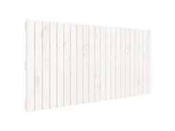 Cabeceira de Parede em Madeira de Pinho Maciça Branco MAISON EXCLUSIVE (140x60x3 cm)