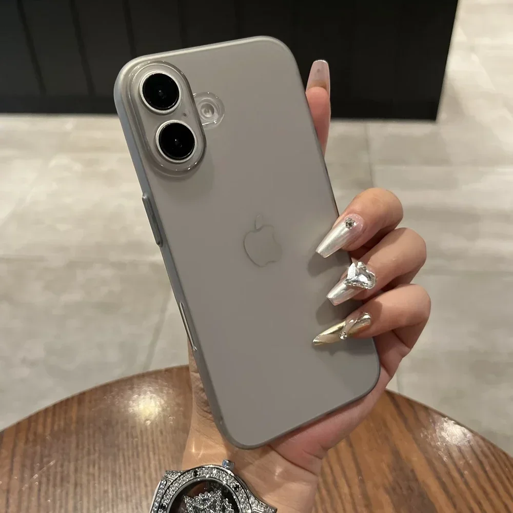 (too Gray Iphone 11) Capa Ultrafina Para Celular, Fosca, Transparente E Resistente A Impactos.