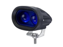 Lâmpada De Sinal De Alerta Azul Led 10v 80v 20w Industrial Para Veículos