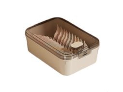 Caixa organizadora de roupas, sem divisórias, tampa, 30,8x21,2x10,9 cm, ZSANFS