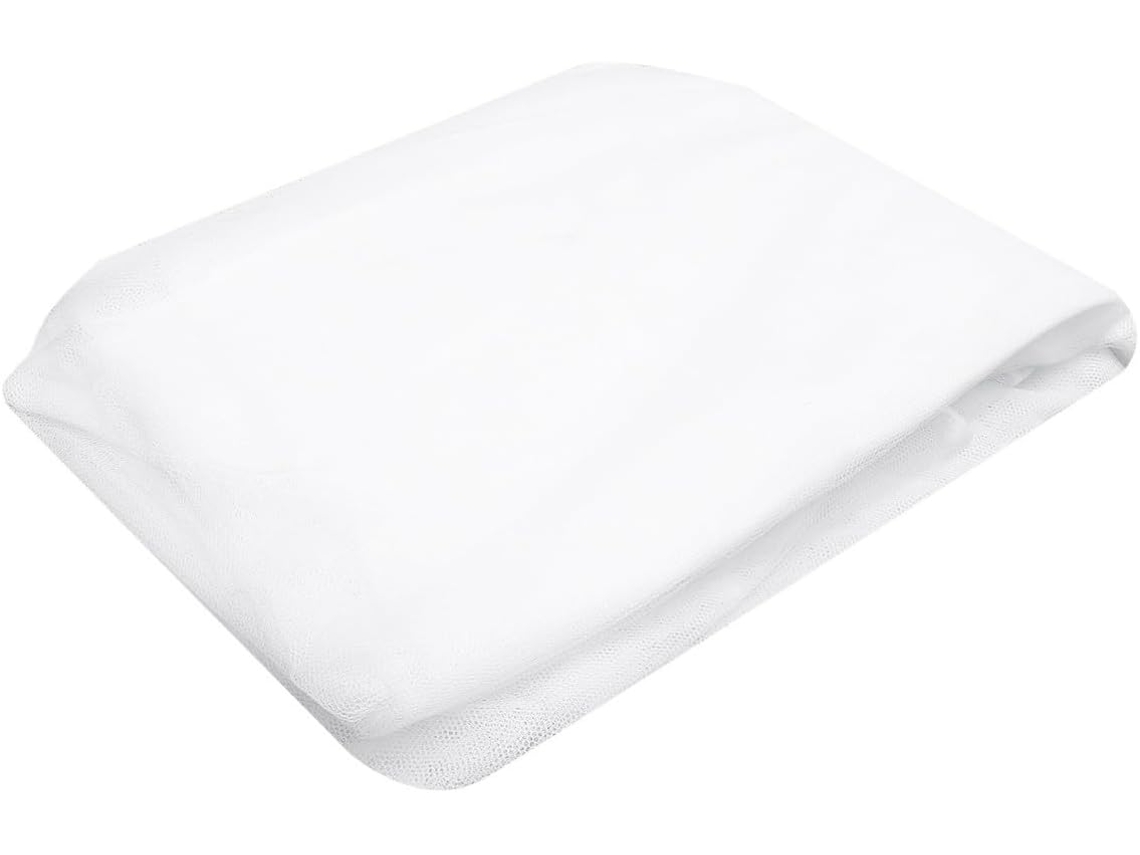 Mosquiteiro De Poliéster Branco Alta Qualidade Para Cama Casal, Fácil De Instalar, Adequado Para Uso Doméstico