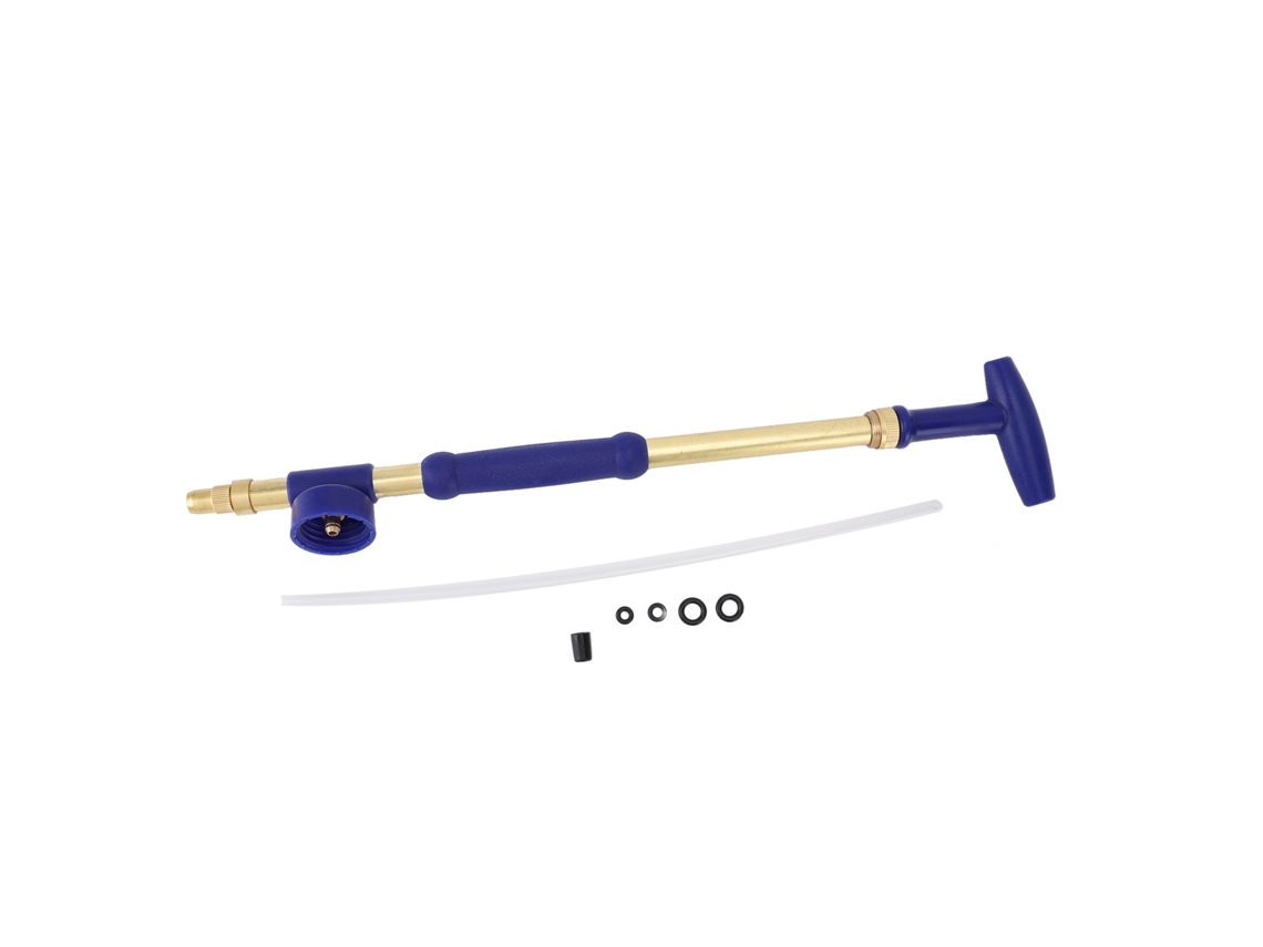 Pulverizador Manual De Pressão Com Vara De Rega Para Jardim Aço Inox Cabeça Única