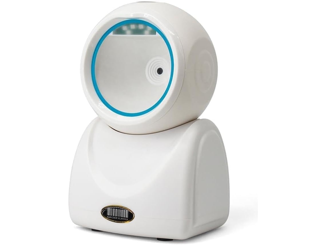 Leitor De Código De Barras Qr 1d E 2d De Mesa Com Fio, Plataforma De Alta