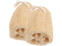 Esponjas De Lavar Louça Naturais 8cm Cor Original Multifuncionais Para Limpeza Cozinha E Banheiro, 2 Unidades, Tosar No Vayotoy