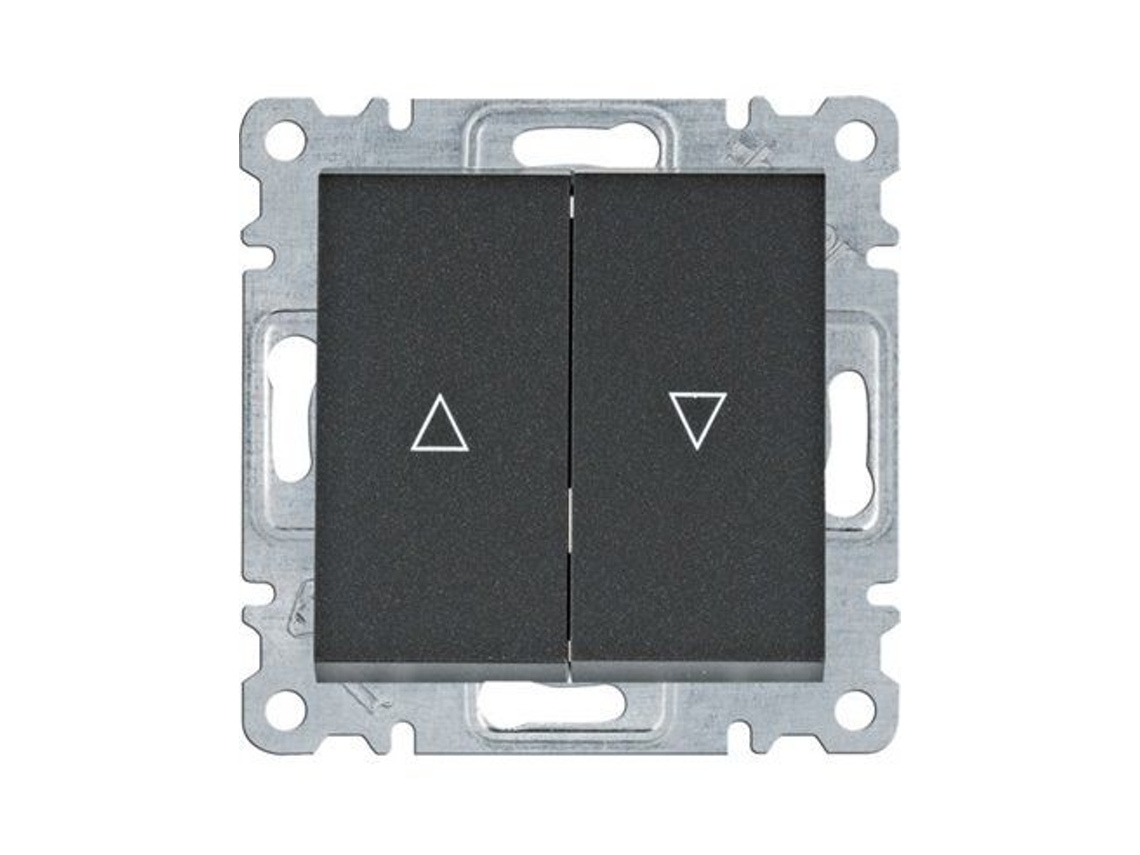 Luz | Botão Obturador Preto Wl0323 Hager
