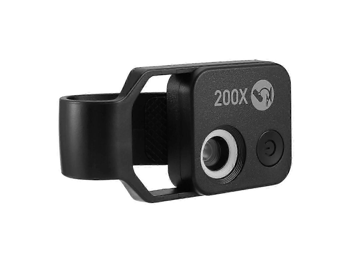 Mini Microscópio Digital Portátil 200x Com Visor Para Celulares