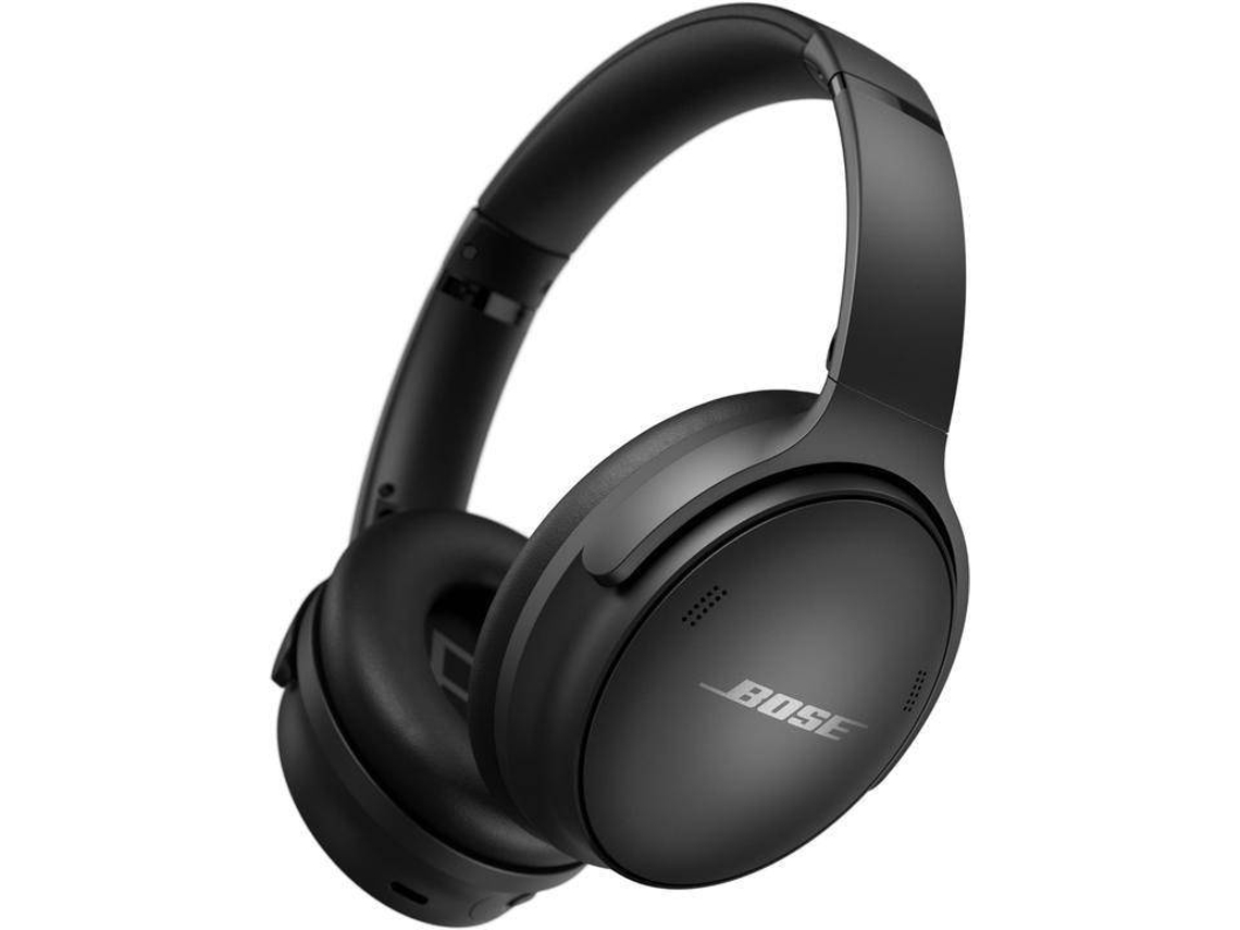 Auscultadores Bluetooth BOSE QuietComfort  45 (Over Ear - Microfone - Noise Cancelling - Preto)