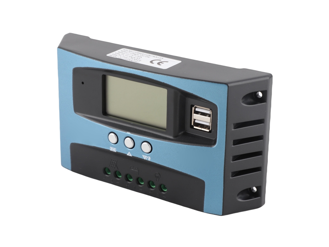Laxiscreed Controlador Solar Mppt Com Proteção De Carregamento Para Baterias 12v E 24v