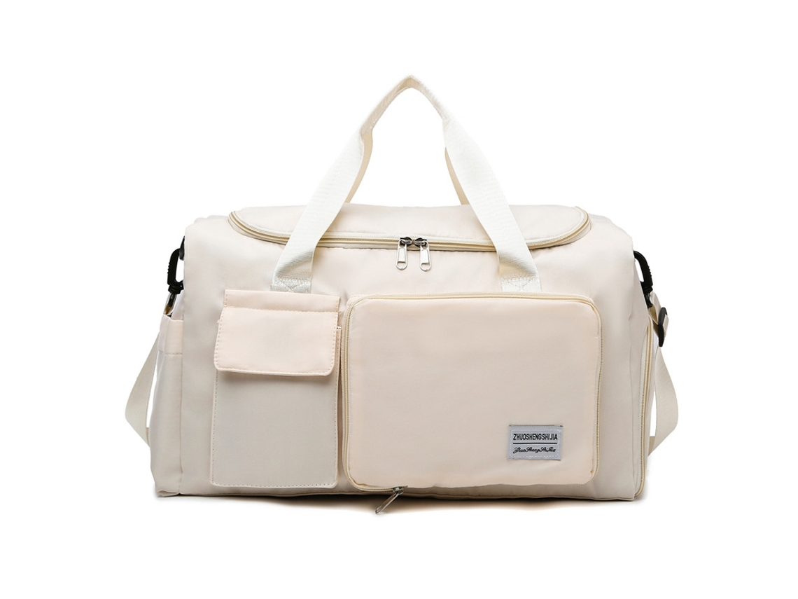 Mala de Viagem AQUAFORGE expansível, com bolso para encaixe em rodinhas, para fins de semana, maternidade