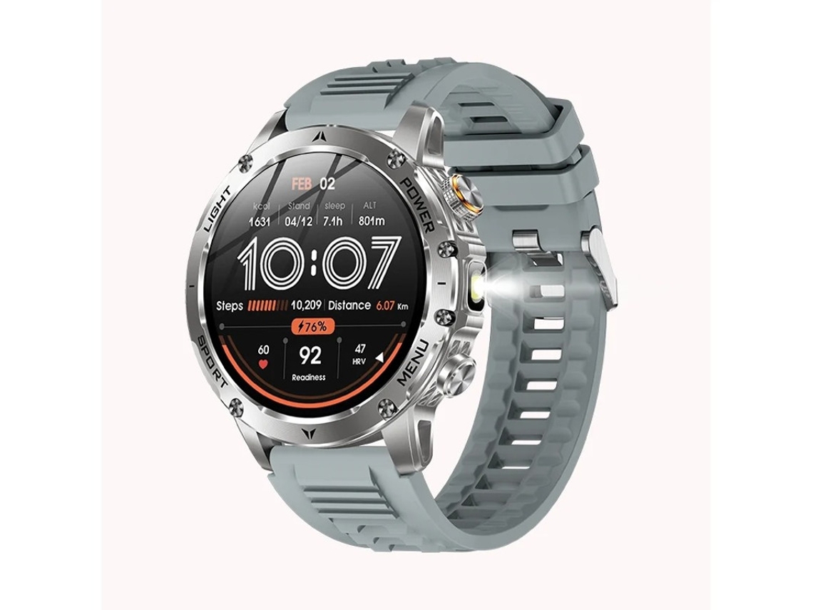 Smartwatch Ak87 1000mah Bateria de longa duração Lanterna esportiva Ao Ar Livre Bestvite (roxo)