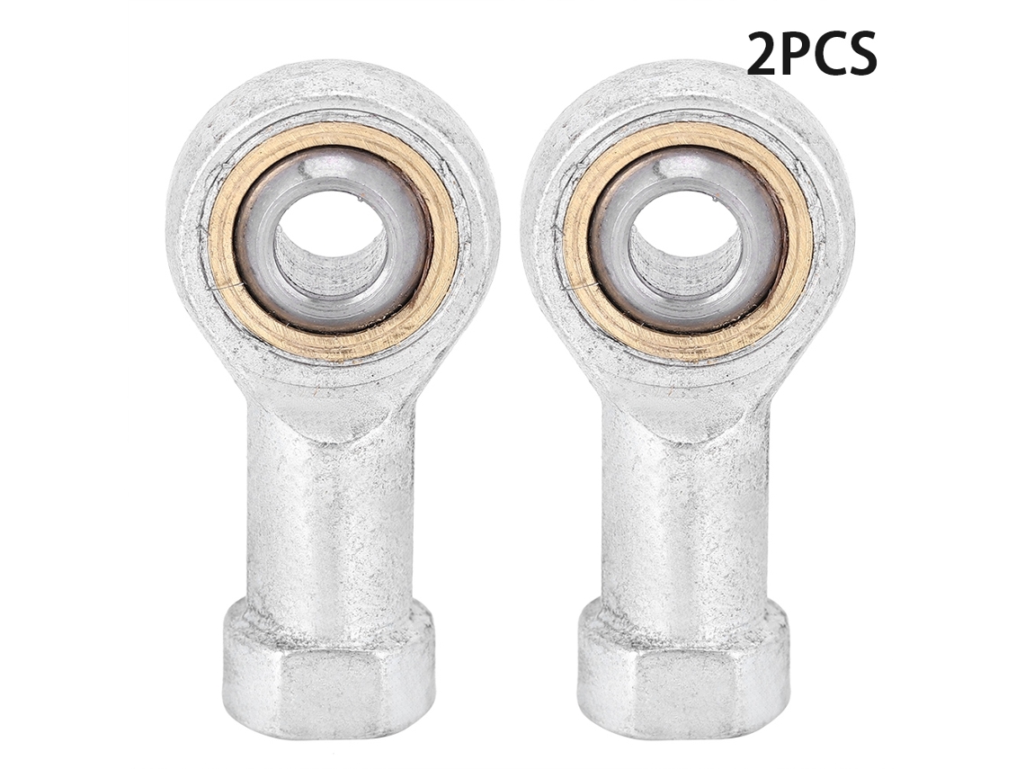 2pcs Mancal Articulado Auto-lubrificante Com Rosca Feminina Extremidade De Haste