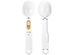 Balança de Cozinha Eletrônica Multifuncional, 5 kg, branca, AQUAFORGE