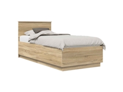 Estrutura de Cama com Cabeceira MAISON EXCLUSIVE (75x190 cm)