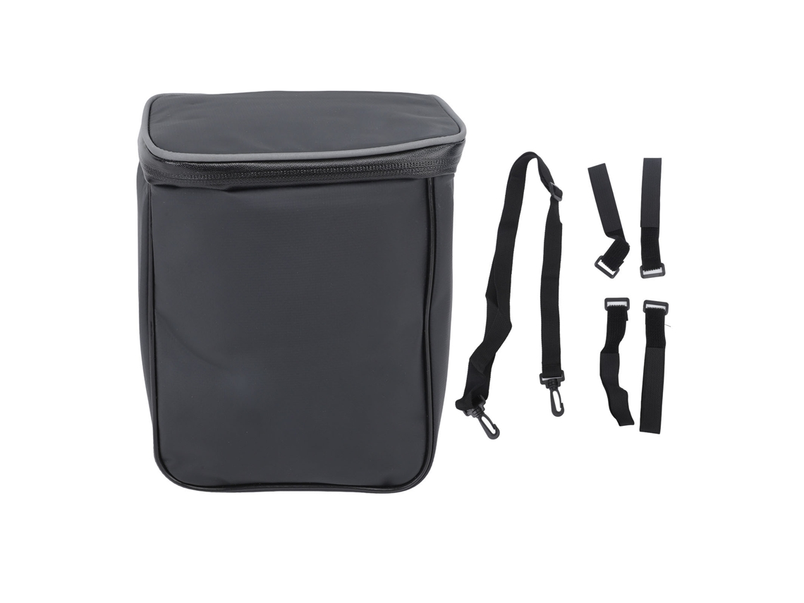 Bolsa Traseira Mali para moto, 6l, impermeável, com zíper duplo e refletivo, para bicicleta elétrica e commuting