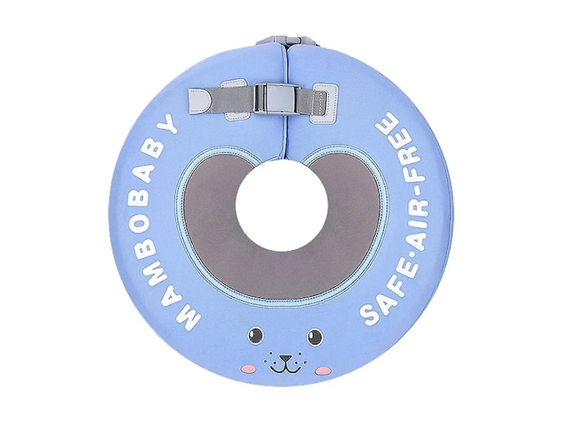 Mambobaby B510 Boia Flutuante Para Pescoço De Bebê Não Inflável, Brinquedo De Natação, Treinador De Natação Para Bebês, Azul, Tamanho -aquaforge