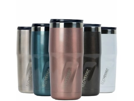 Garrafa Térmica ECOVESSEL Aço Inoxidável (Multicor - 473 ml)