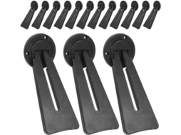 Jojofuny 20 Peças Suporte Chevalet Para Quadro Foto Noir Em Plástico - Lote De 20 Peças – Suporte De Mesa