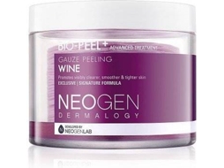 Óleo de Limpeza NEOGEN DERMALOGY Bio-Peel+ Gauze Peeling Wine Exfoliating Cotton Pads With Skin Smoothing And Pore Minimizing Effect (30pc)