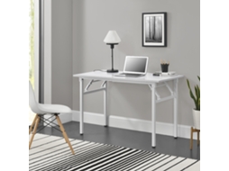 Secretária NEU.HAUS Metal/Aglomerado (Branco - 120 x 75 x 60 cm)