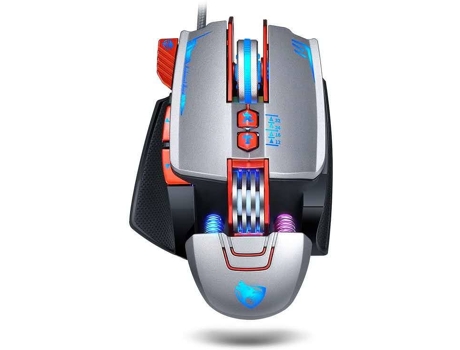 Rato Gaming T-WOLF V9 (3.200 dpi - Cinzento)