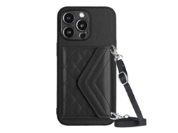 Lurelia Capa Carteira Em Couro Pu Para Iphone 12, Tpu, Rfid