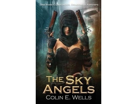 Livro The Sky Angels de Colin Wells (Inglês)