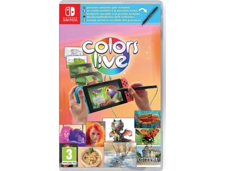 Colors Live! Inclui Caneta - Nintendo Switch