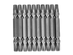 10pcs Pontas de Parafuso T30 S/MARCA com Haste Hexagonal 65mm