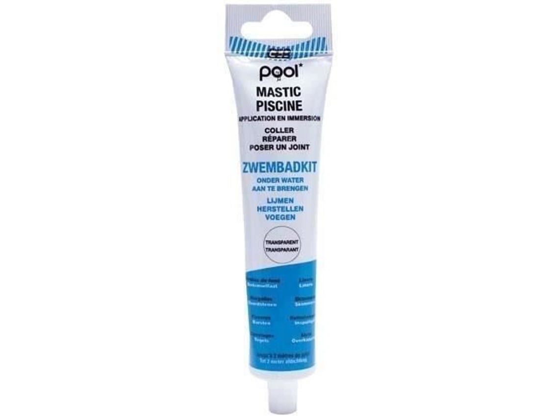 Selante e Cola de Juntas para Piscinas GEB 80 Ml Transparente