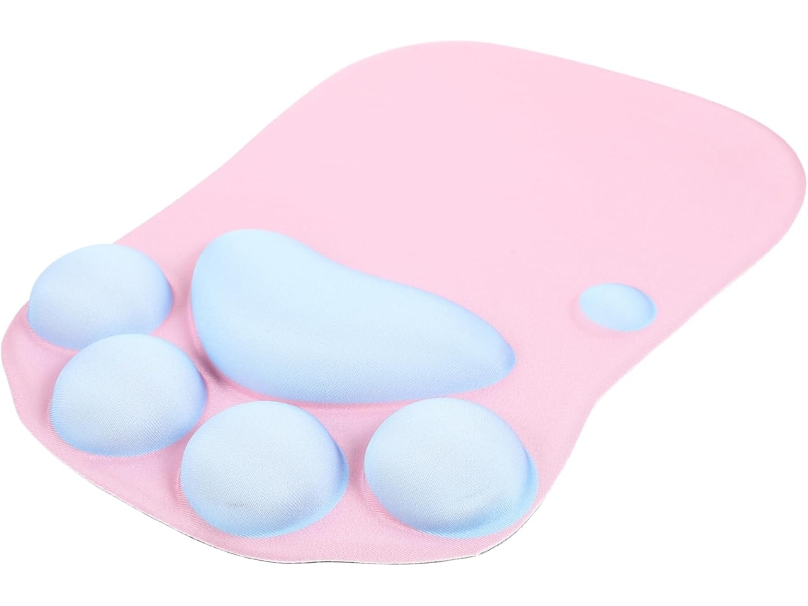 Mousepad Ergonômico Com Apoio Para O Pulso, Design Charmoso Para Escritório E Jogos, Acolchoamento Confortável E Portátil Para Uso. Gokoco
