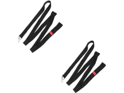 Conjunto de 2 Cordas Suspensão para Balanço Árvore com Mosquetão, Corda Nylon Ajustável, Durável CHABERLU