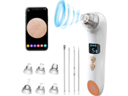 Aspirador Com Led, 3 Modos De Calor, 5 Níveis De Sucção Usb (branco)