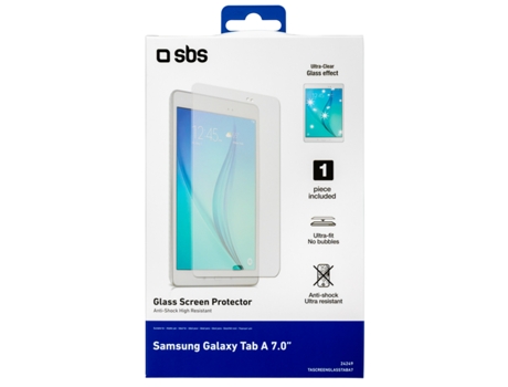 Película 7'' SBS Samsung Tab A Glass — Para Samsung Tab A | 1 Unidade